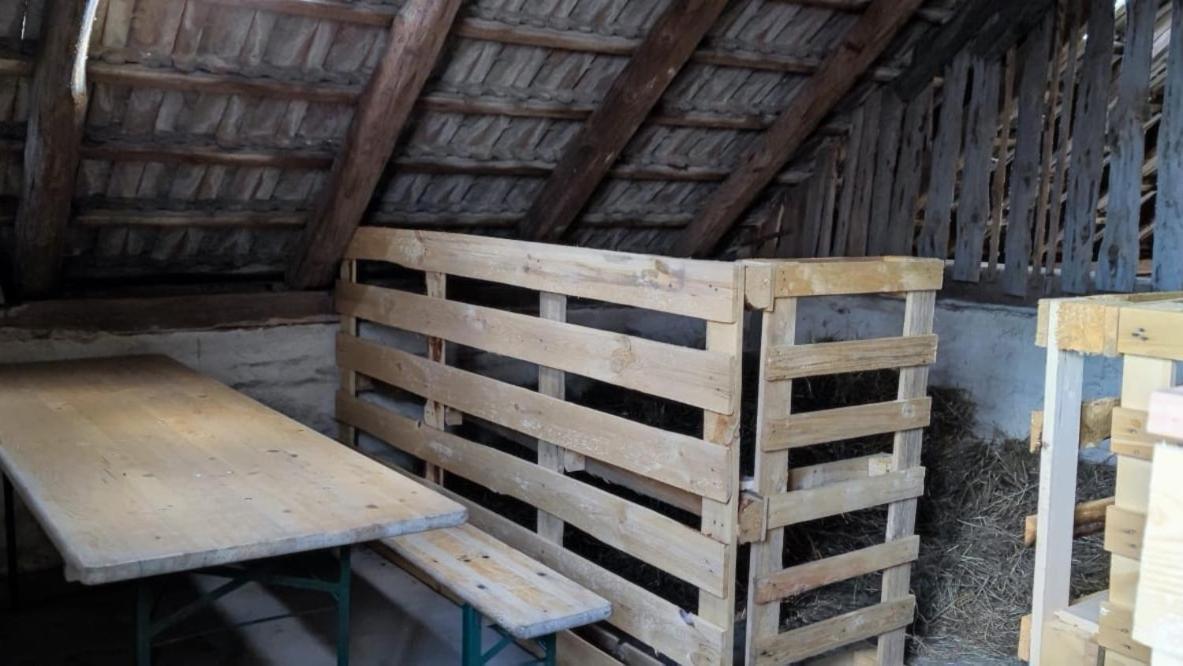 Ferienwohnung & Campingplatz Vor Dem Berg Heideblick Exterior foto